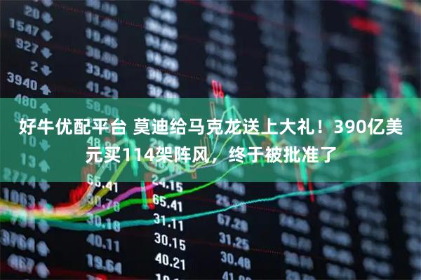 好牛优配平台 莫迪给马克龙送上大礼！390亿美元买114架阵风，终于被批准了